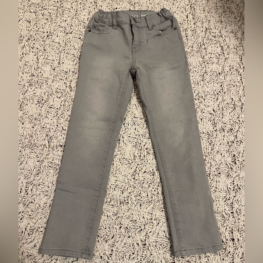 Place Kids Gray Straight-Leg Jeans
